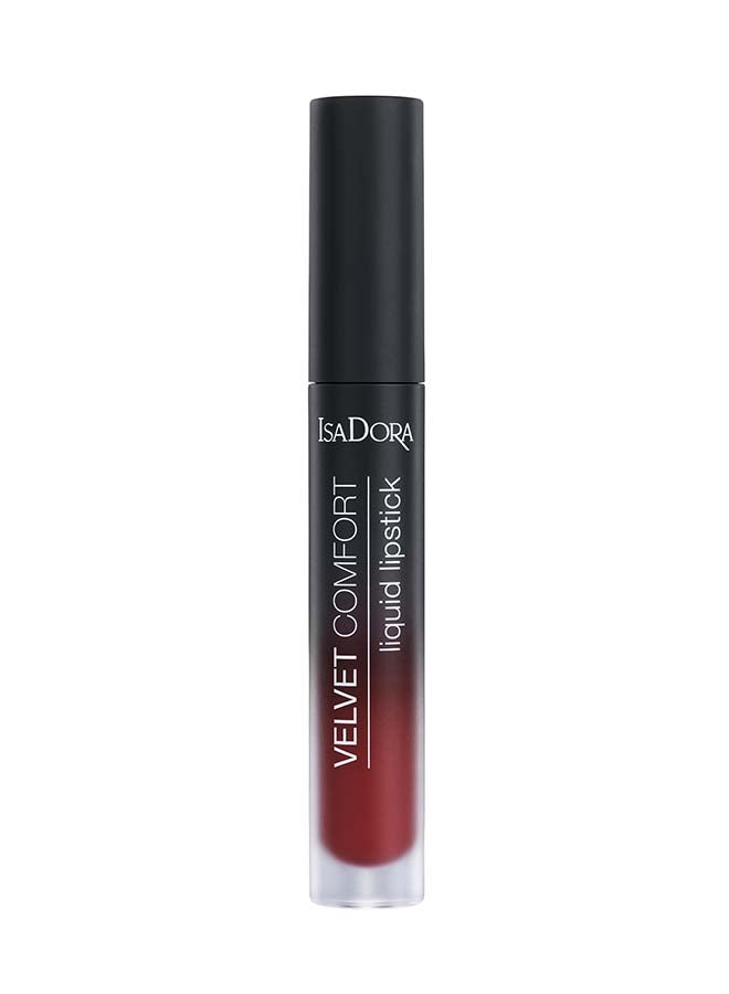ISADORA Velvet Comfort Liquid Lipstick Cranberry Love  - Image 2