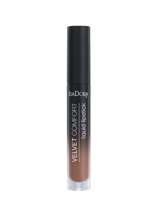 ISADORA Velvet Comfort Liquid Lipstick Cool Brown