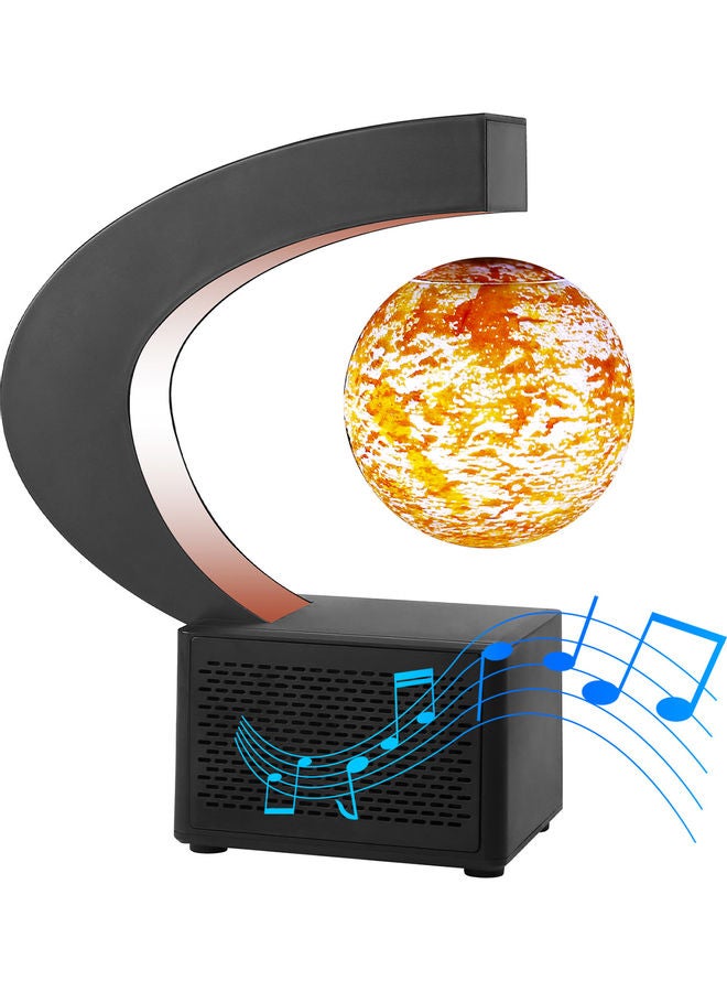 أيبيسي مصباح مغناطيسي بتصميم قمر عائم مع مكبر صوت بلوثوت متعدد الألوان - Image 1