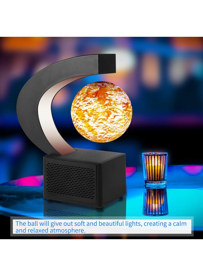 أيبيسي مصباح مغناطيسي بتصميم قمر عائم مع مكبر صوت بلوثوت متعدد الألوان - Image 5