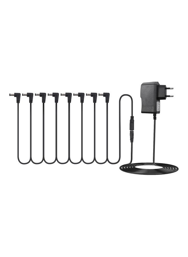 Muslady 8-Way Daisy Chain Cable With Power Adapter  - Image 1