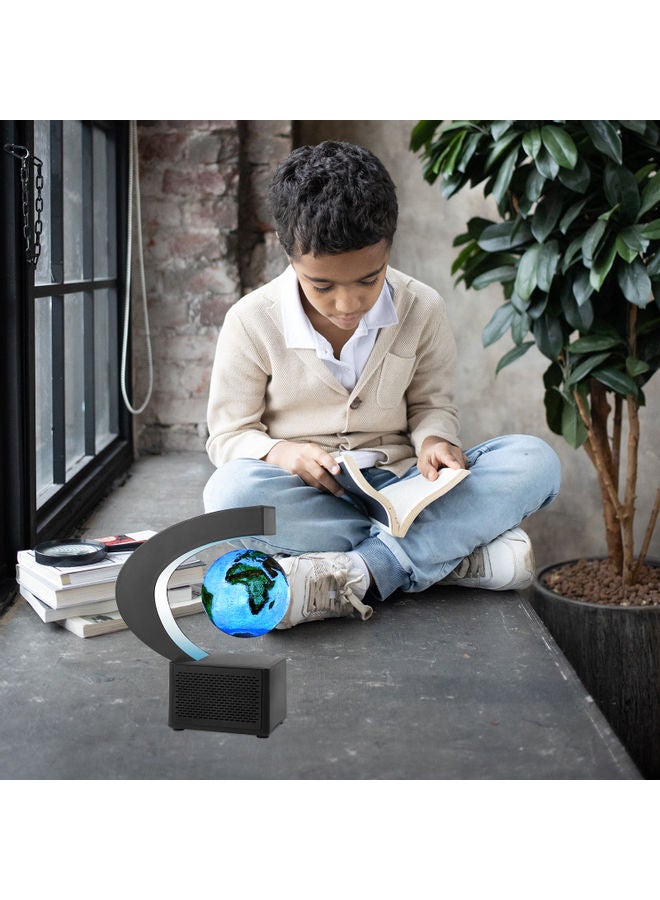 Aibecy - Magnetic Levitating Moon Lamp With Bluetooth Speaker Multicolour - Image 1