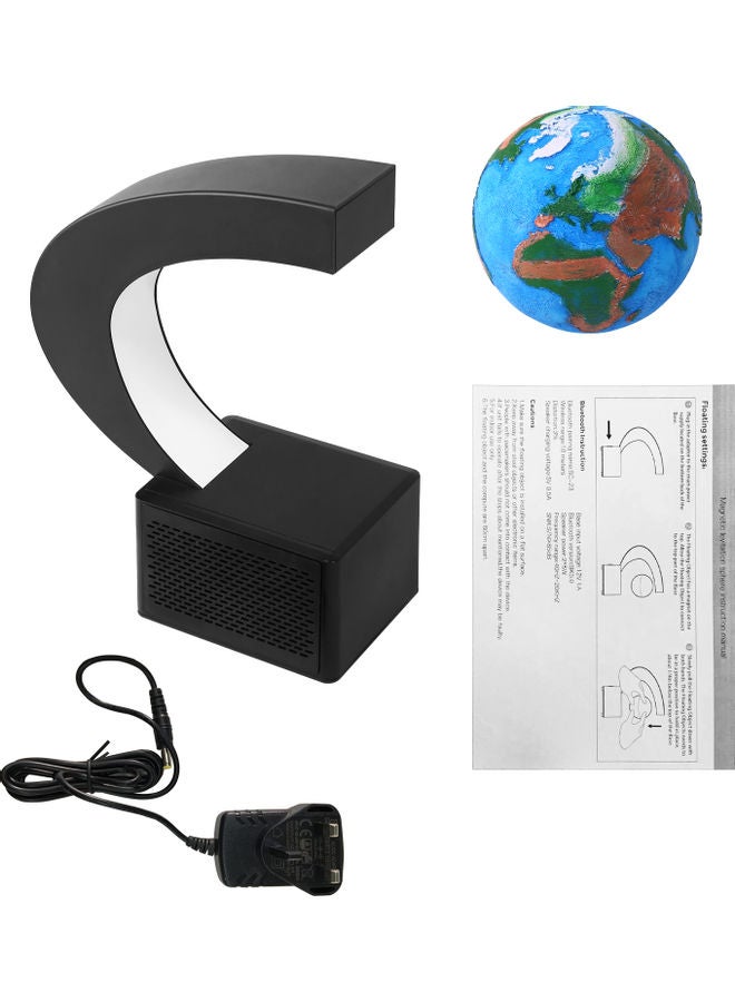 Aibecy - Magnetic Levitating Moon Lamp With Bluetooth Speaker Multicolour - Image 1