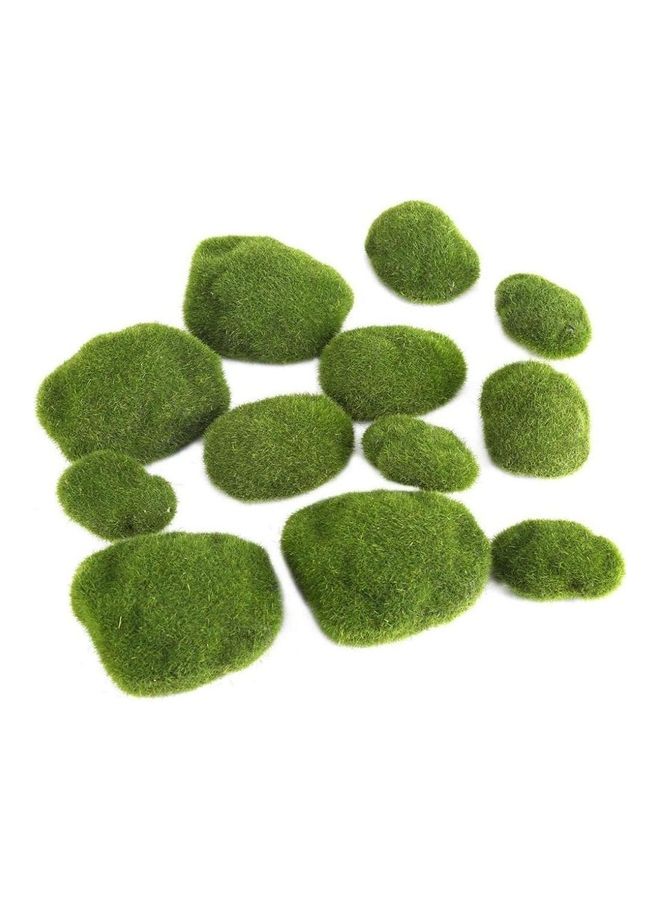 XiuWoo - Pack Of Artificial Moss Stones Green - Image 1