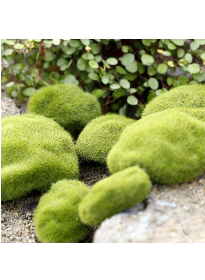XiuWoo - Pack Of Artificial Moss Stones Green - Image 1
