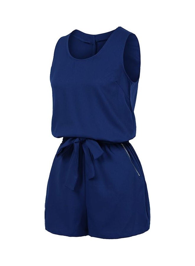 Romper Casual Elegant Short Blue - Image 2