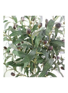XiuWoo 5-Piece Artificial Olive Plants Green 28inch  - Image 4