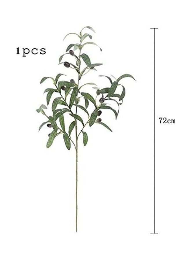 XiuWoo 5-Piece Artificial Olive Plants Green 28inch  - Image 5