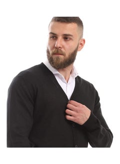 إسلا كارديغان محبوك أسود  - Image 3