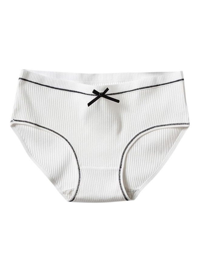 Ultra-Thin Breathable Soft Briefs White 