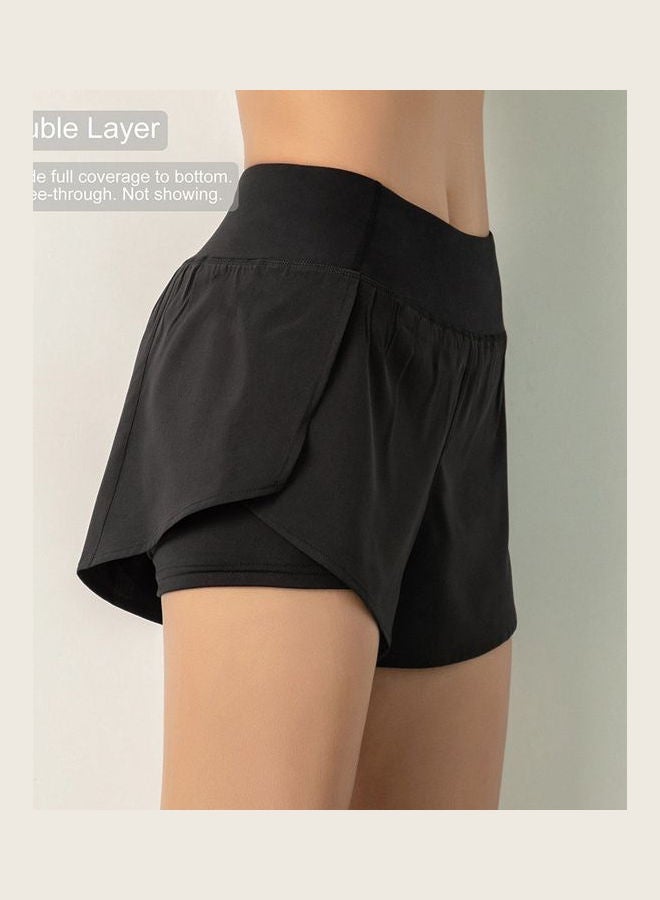Generic Running Shorts Black  - Image 2