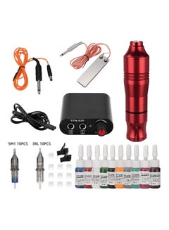 Generic Zinc Alloy Rotary Tattoo Machine Kit Multicolour  - Image 1