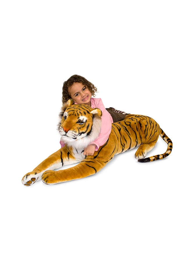 ميليسا آند دوج لعبة محشوة على شكل نمر 10.5x31.8x18.65سم - Image 2