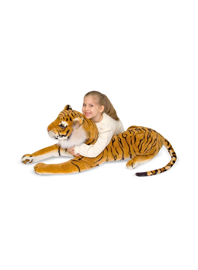 ميليسا آند دوج لعبة محشوة على شكل نمر 10.5x31.8x18.65سم - Image 3