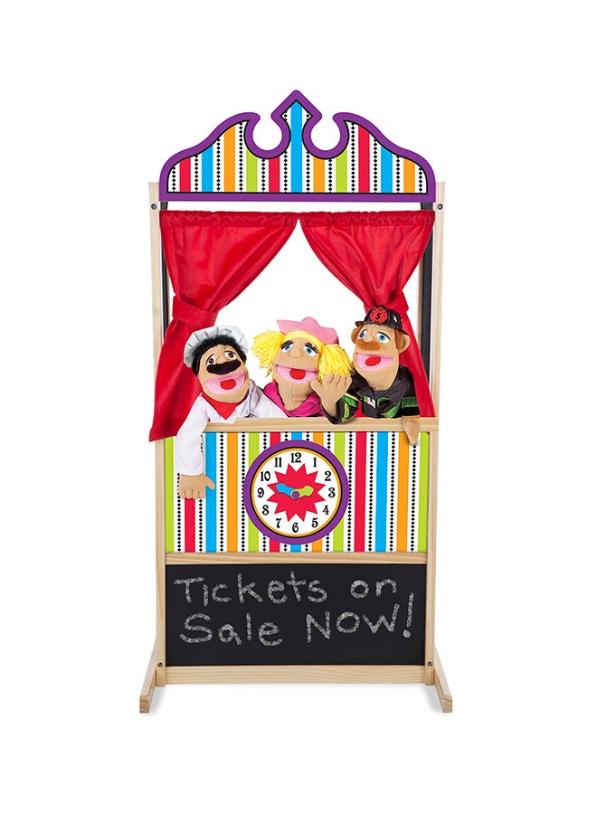 Melissa & Doug Deluxe Puppet Theater 3.15x47.7x14.5cm - Image 2