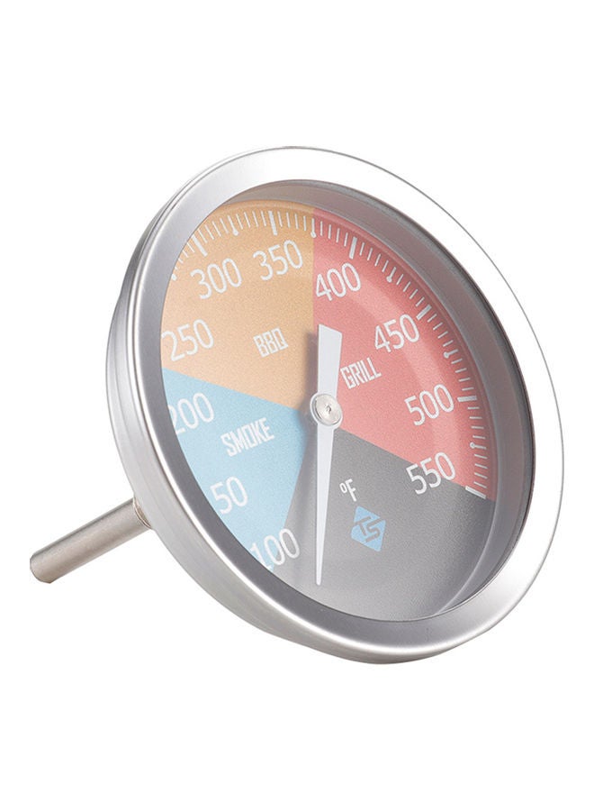 KKmoon Stainless Steel Thermometer Bi-Metal Dial 100~550? for Grill Barbecue Smoker Oven Multicolour - Image 3