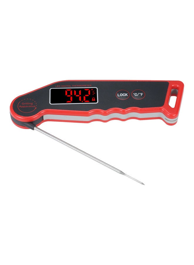 KKmoon LED Digital Food Temperature Meter with Magnet Adsorption Red/Black - Image 2
