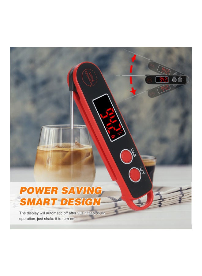 KKmoon - Digital Food Temperature Meter Red/Black - Image 1