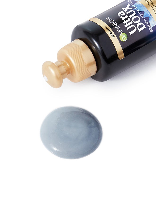 Garnier - Ultra Doux Black Charcoal & Nigella Seed Oil Shine Booster Leave-in Cream 200ml - Image 1