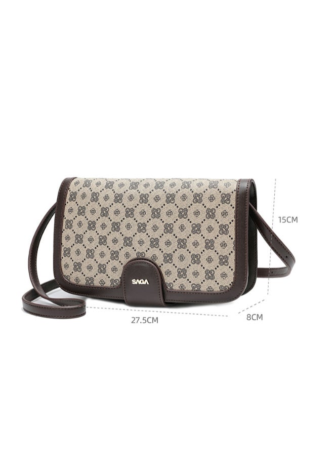 SAGA Fashionable Textured Crossbody Bag Multicolour  - Image 4