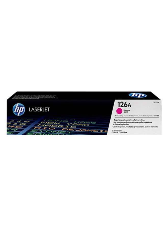 HP 126A Original LaserJet Toner Cartridge Magenta - Image 2