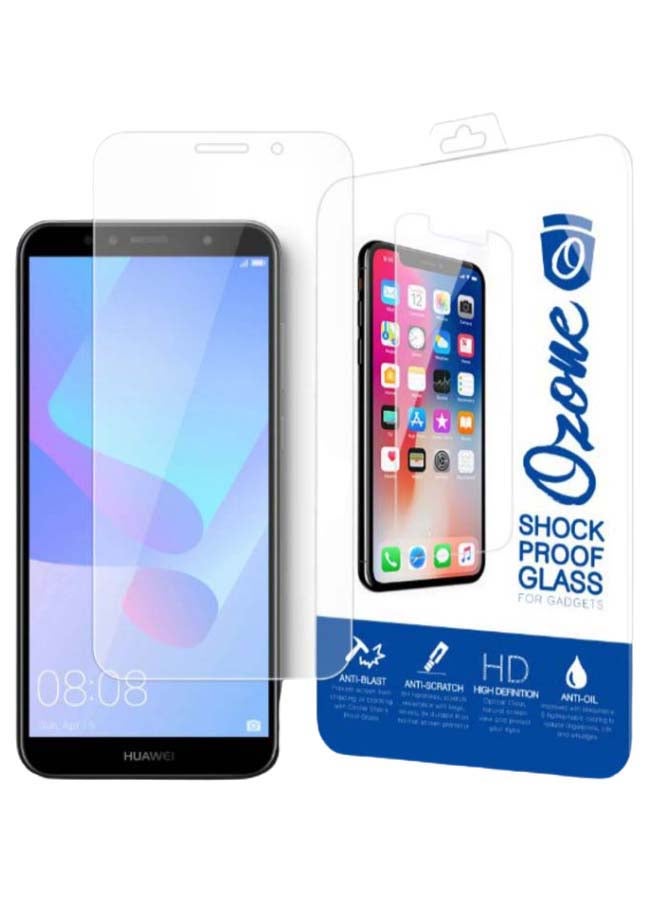 Ozone Tempered Glass Screen Protector For Huawei Y6 Prime (2018) Clear - Image 1