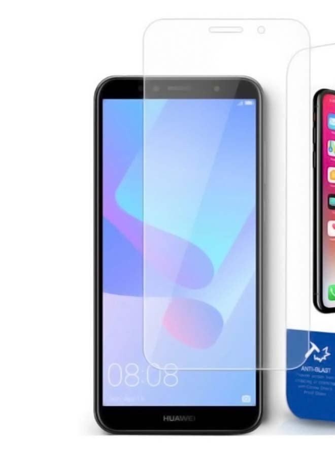 Ozone Tempered Glass Screen Protector For Huawei Y6 Prime (2018) Clear - Image 2