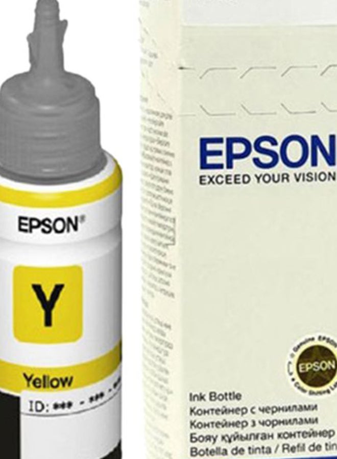 EPSON Cartridges Ink Bottle 70ml Yellow  - Image 2