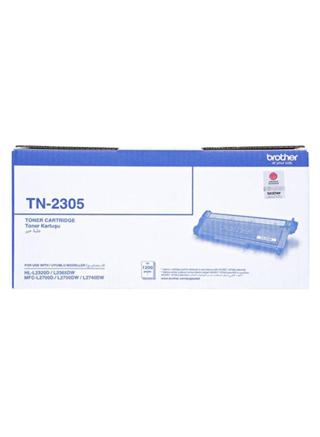 بروذر خرطوشة حبر طراز Tn-2305 أسود  - Image 2