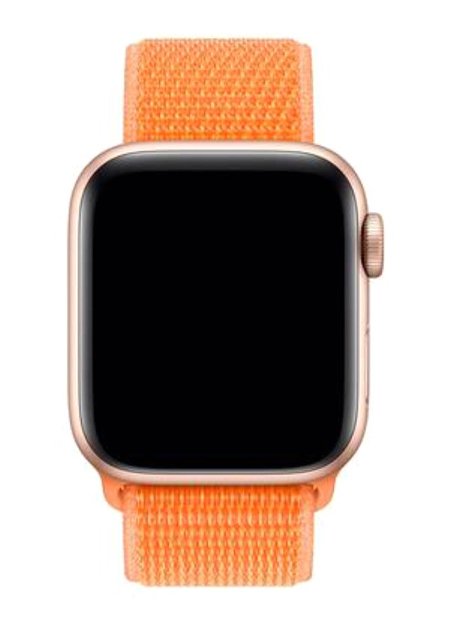 Ozone - Replacement Band For Apple Watch Series 1/2/3/4 42/44mm Orange - Image 1