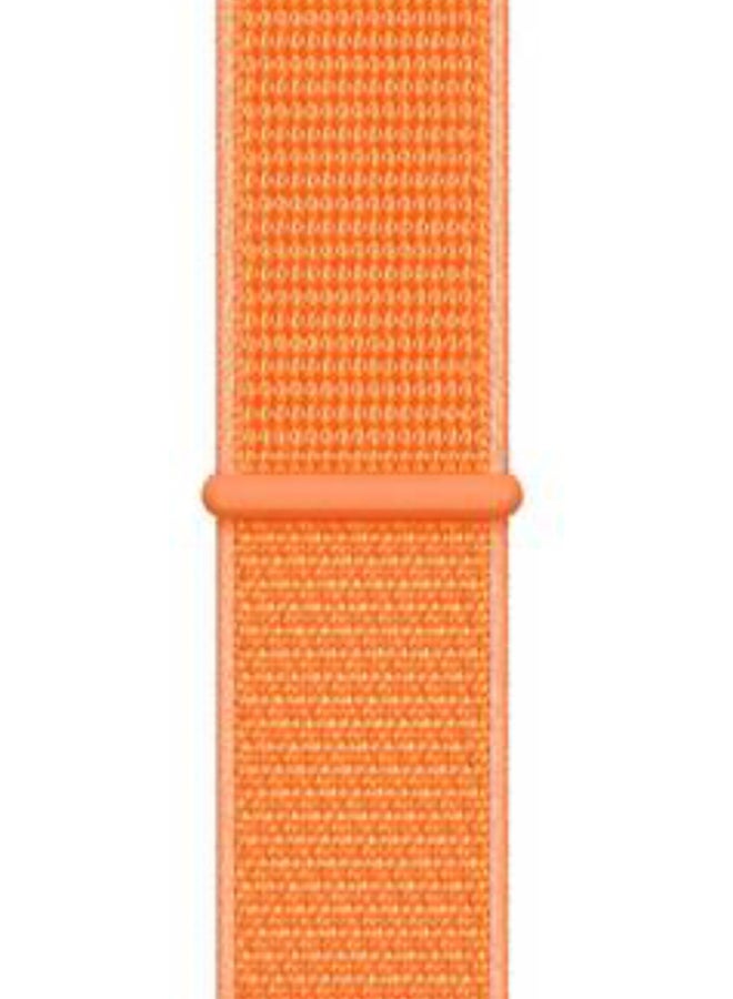 Ozone - Replacement Band For Apple Watch Series 1/2/3/4 42/44mm Orange - Image 1