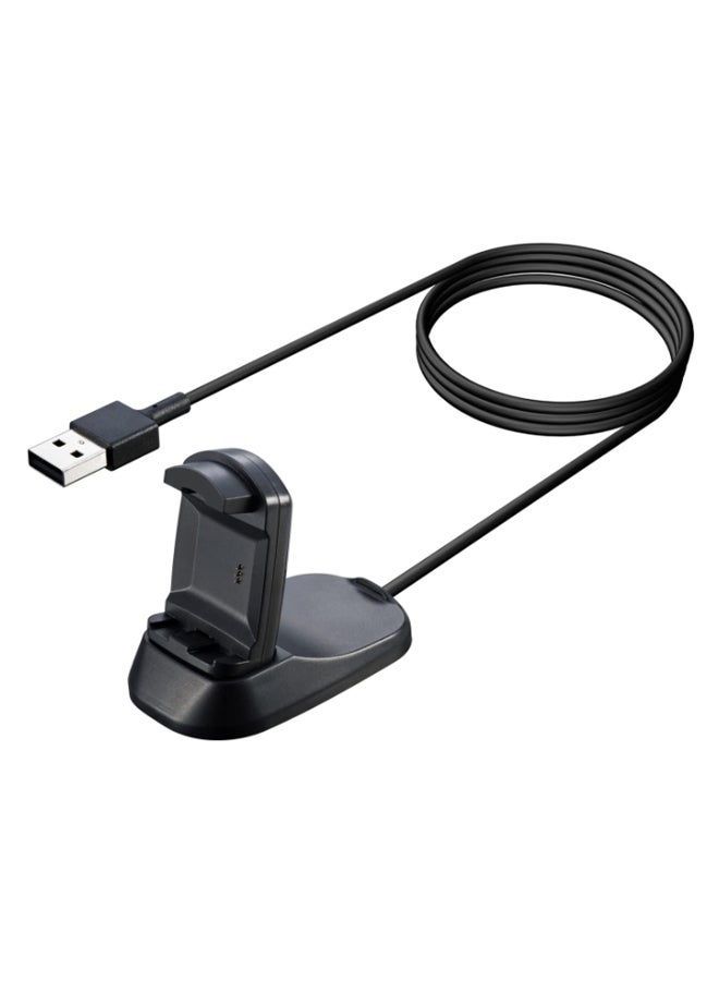 Voberry USB Charging Dock Station For Fitbit Ionic Black - Image 1