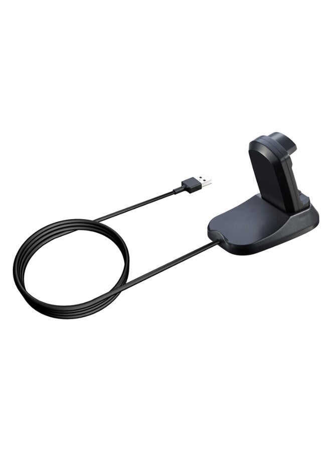 Voberry USB Charging Dock Station For Fitbit Ionic Black - Image 2