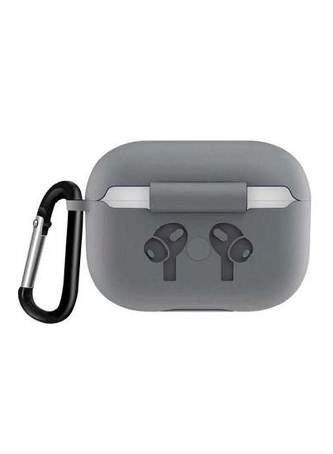 Generic - Protective Cover With Keychain Support For AirPods Pro Grey - Image 1