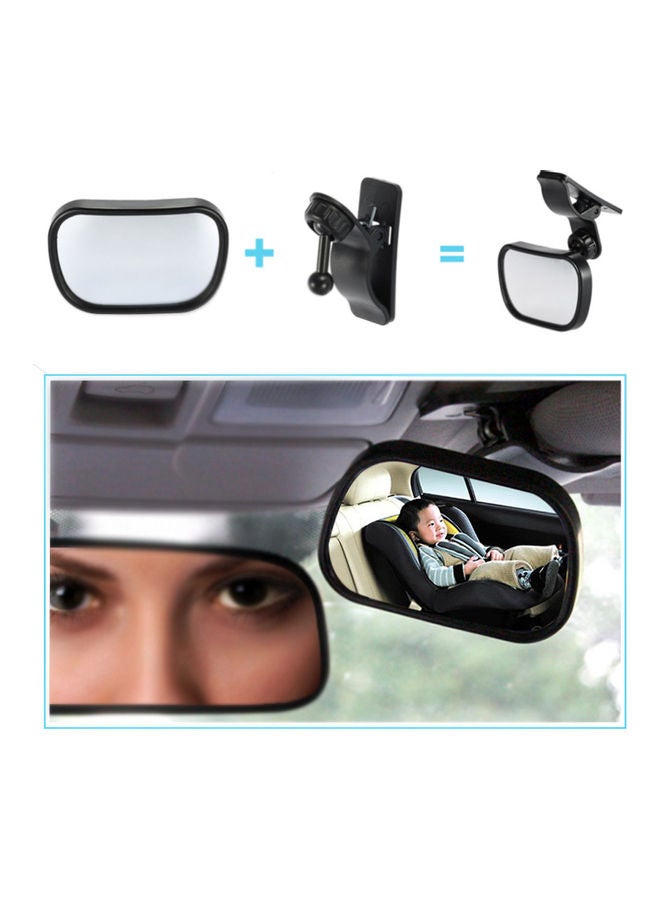 Generic 3-Piece 2 In 1 Adjustable Car Rear Baby View Mirror  - Image 4