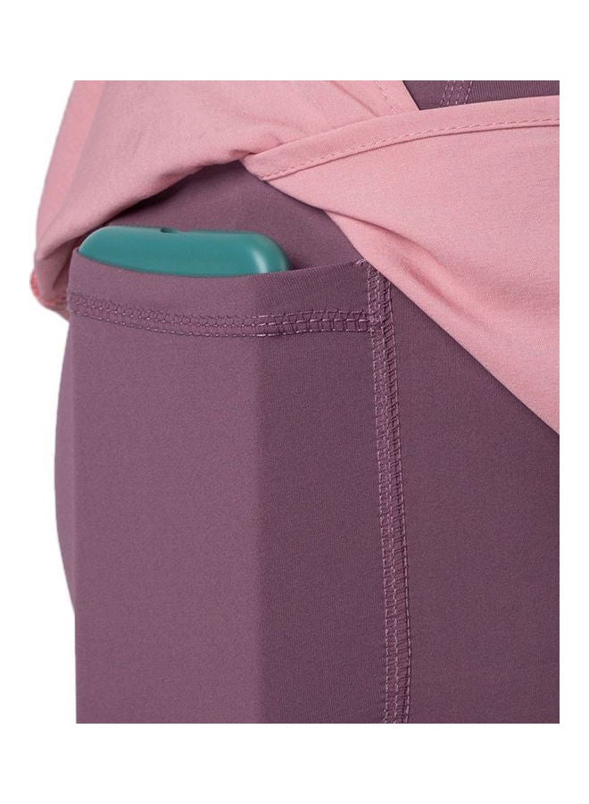 2-in-1 Shorts with Pocket Pink  - Image 5