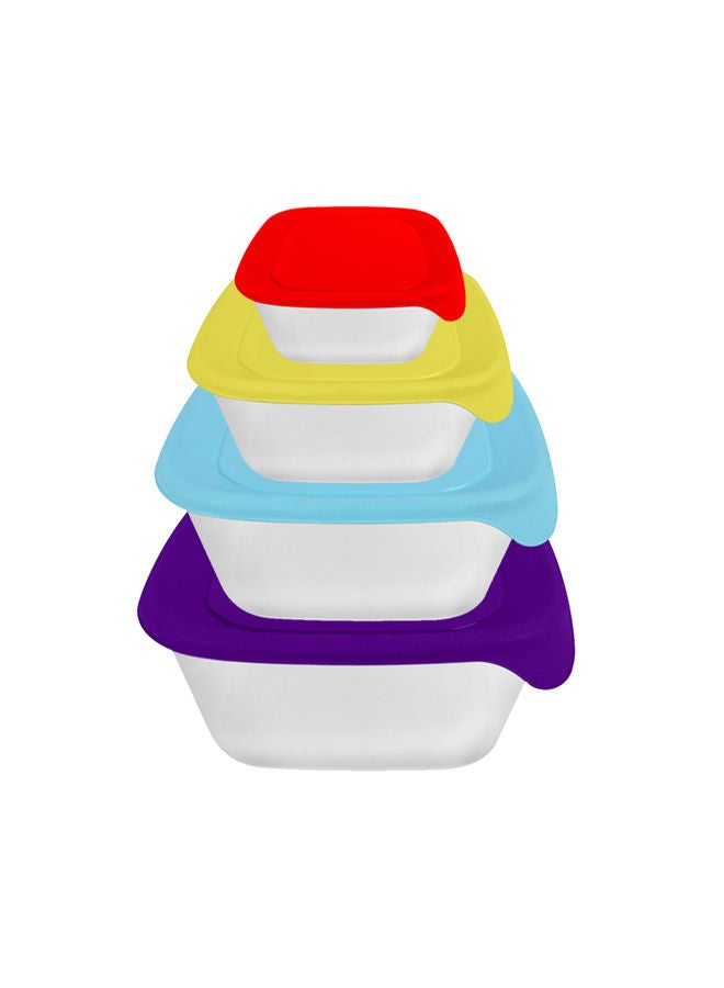 Grandi Classic square box set 4 pieces multicolour 1Liters 