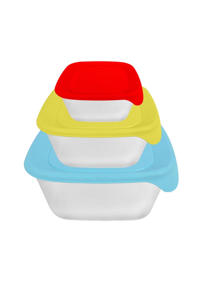 Grandi Classic square box set 3 pieces multicolour 1.5Liters 