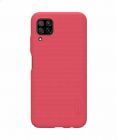 Nillkin - Super Frosted Shield Matte Case For Huawei P40 Lite / Nova 7i / Nova 6 SE Red - Image 1