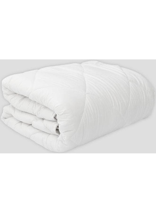 Mercury Double Comforter Microfiber White - Image 2