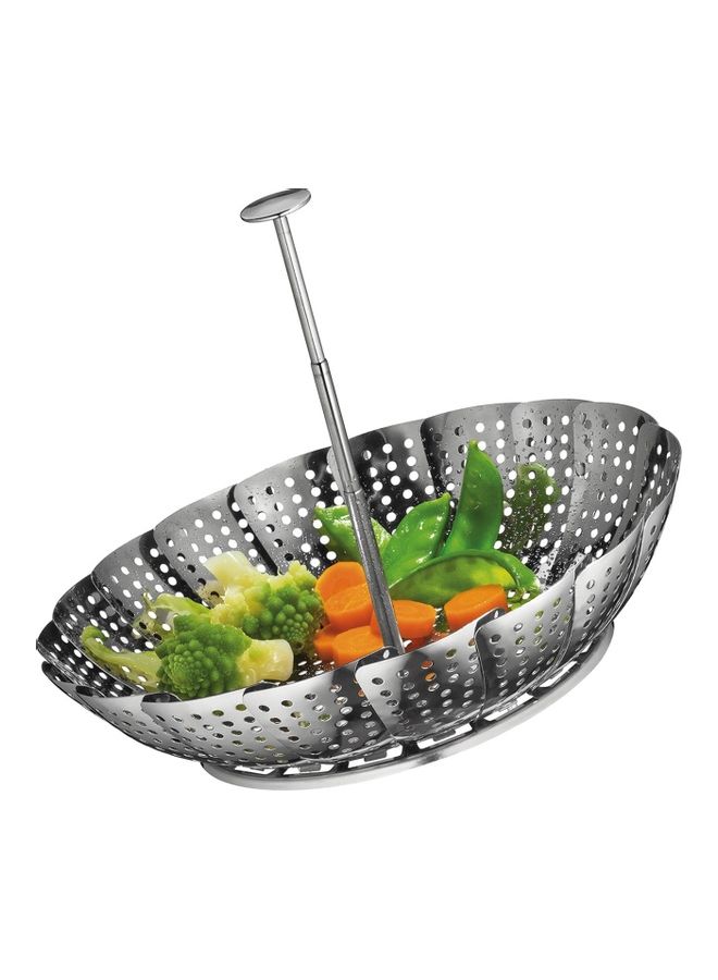 Ipac Stainless Steel Steamer Basket Silver - Image 2