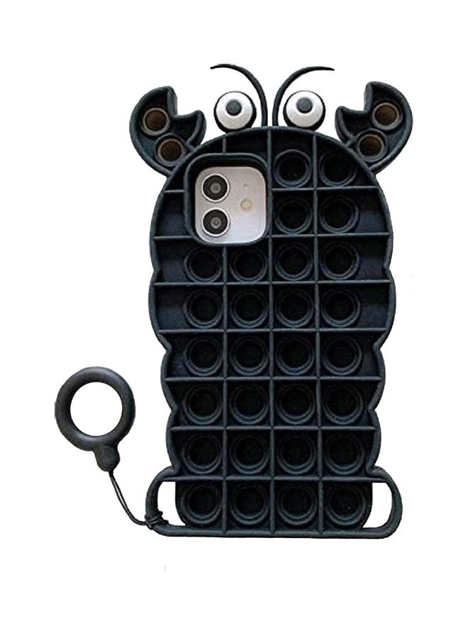 XiuWoo Pop Bubble Fidget Toys Protective Case Cover For Apple iPhone 12 mini Black