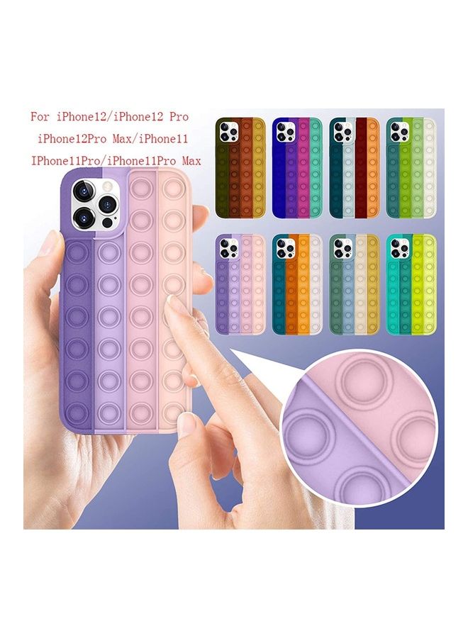 XiuWoo - Pop Fidget Toy Protective Case Cover For Apple iPhone 12 Pro Multicolour - Image 1