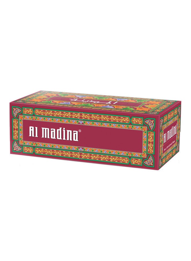 AL MADINA 200-Sheets 2-Ply Facial Tissues Pack Of 5 White 220 x 205mm  - Image 2