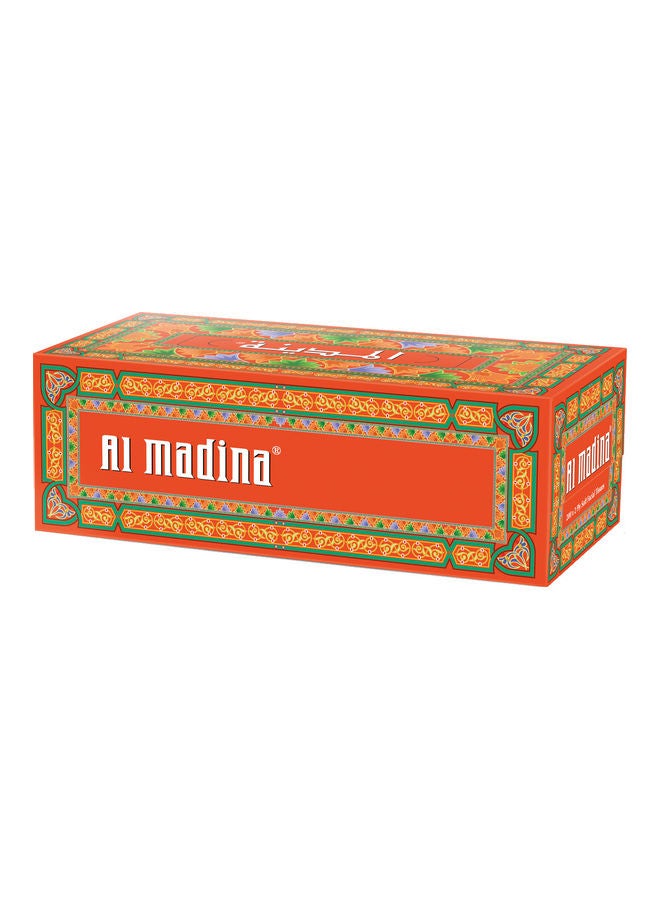 AL MADINA 200-Sheets 2-Ply Facial Tissues Pack Of 5 White 220 x 205mm  - Image 4