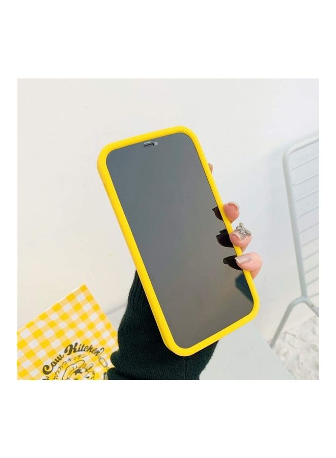 XiuWoo Pop Fidget Bubble Sensory Toy Protective Cover For Apple iPhone 12 Mini Yellow - Image 3