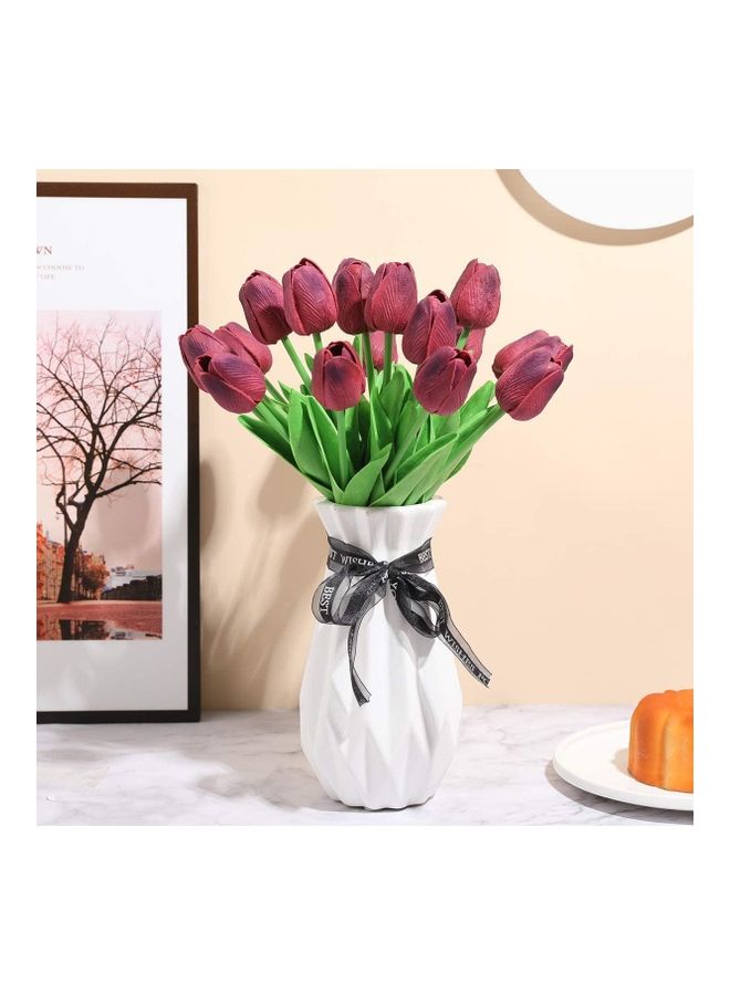 شو وو زهور توليب صناعية، من 20 قطعة متعدد الألوان One Size - Image 3