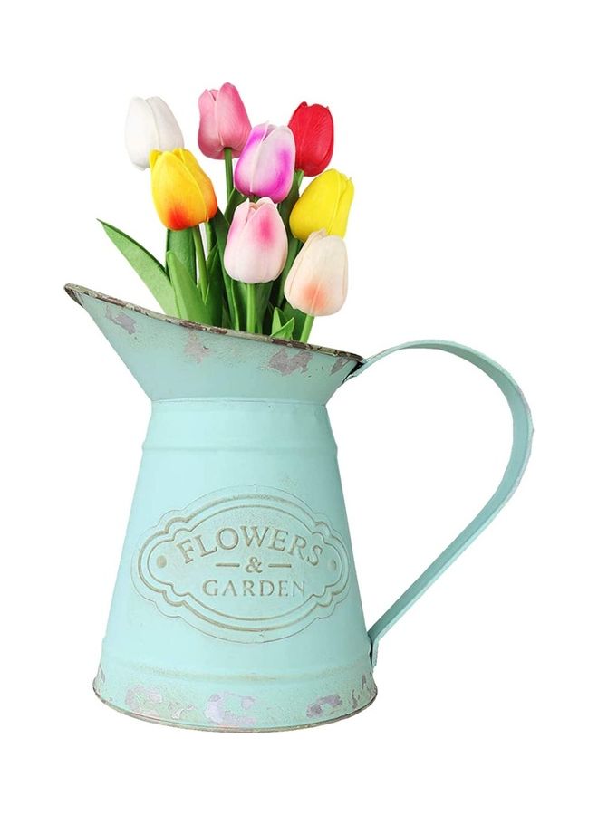 XiuWoo 8-Piece Artificial Tulip Flower Multicolour  - Image 4