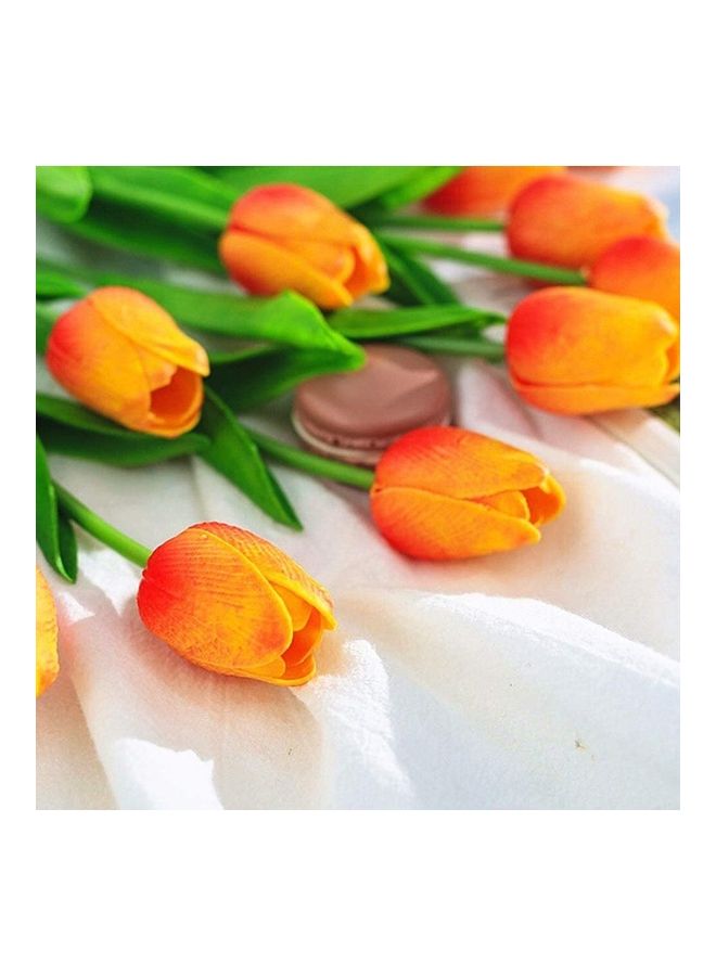XiuWoo 20-Piece Artificial Tulip Flowers Multicolour One Size - Image 2