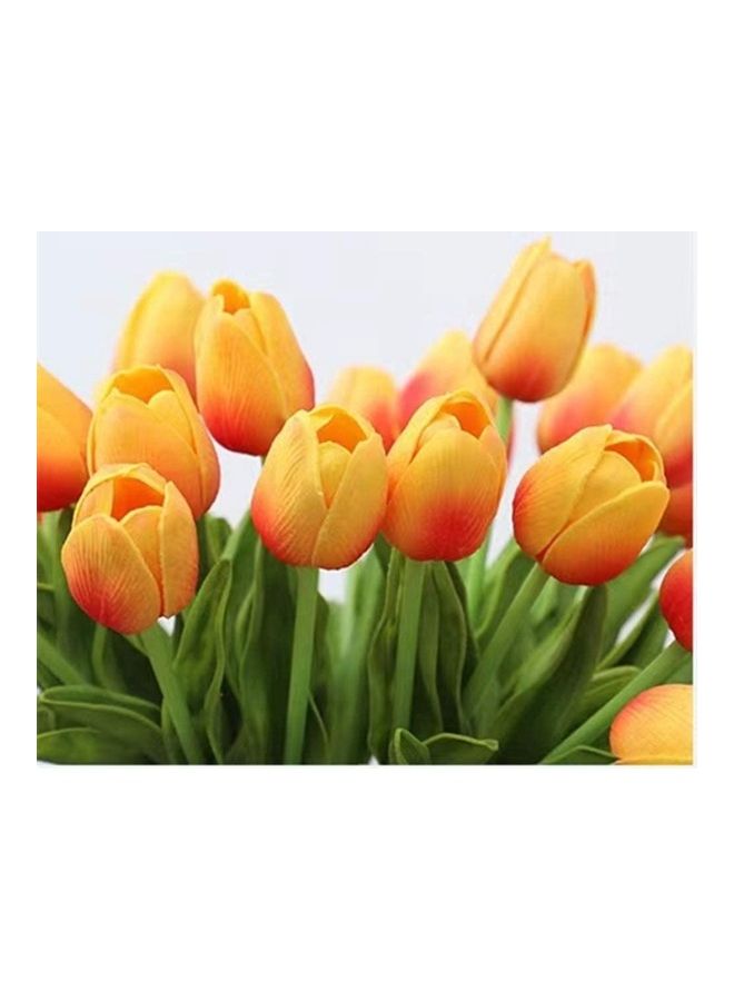 XiuWoo 20-Piece Artificial Tulip Flowers Multicolour One Size - Image 5